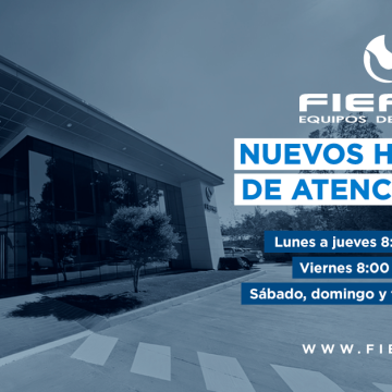 Nuevo horario de atención 2026